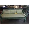 Image 2 : BATIK DAYBED IN RUSTIC GREEN W/PILLOWS (77 3/4" X 39")