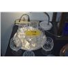 Image 1 : WATERFORD CRYSTAL BRANDY SNIFTERS, LISMORE PATTERN (9 PCS) (DOES NOT INCLUDE TRAY)
