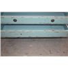 Image 5 : DISTRESSED BLUE 3 DRAWER CHEST (47" X 23 1/2" X 33 1/2")