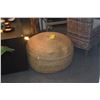 Image 2 : NATURAL JUTE CIRCULAR POUF OTTOMAN