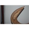 Image 7 : 60" RON KENT WOODEN TREBLE CLEF; SIGNED