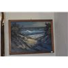 Image 2 : KOA FRAMED OIL ON CANVAS, "BEACH DUNES"; SIGNED BUMO 2015 (17" X 13")