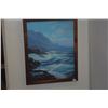 Image 1 : KOA FRAMED OIL ON CANVAS, HAWAIIAN SEASCAPE; SIGNED EDGARDO GARCIA (11" X 14")