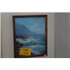 Image 2 : KOA FRAMED OIL ON CANVAS, HAWAIIAN SEASCAPE; SIGNED EDGARDO GARCIA (11" X 14")