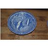 Image 8 : VINTAGE 1940'S VERNON KILNS DON BLANDING CORAL REEF PLATES & BOWL (1 CRACKED) (4 PCS)