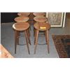 Image 2 : CURLY KOA BAR STOOLS (6 PCS)