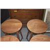 Image 3 : CURLY KOA BAR STOOLS (6 PCS)