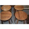 Image 5 : CURLY KOA BAR STOOLS (6 PCS)