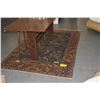 Image 2 : PERSIAN RUG W/TRADITIONAL BIRD & FLORAL DESIGN (55" X 83")
