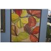 Image 2 : FRAMED WATERCOLOR, AUTUMN LEAVES; SIGNED MARIE N. WHERRY (20" X 23 1/2")