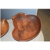 Image 2 : MANGO WOOD BOWLS (1 SIGNED SORENSEN)