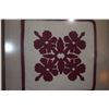 Image 2 : KOA FRAMED QUILT (ROYAL HAWAIIAN HOTEL) (35" X 35")