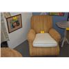 Image 1 : PAIR RALPH LAUREN STYLE MODERN SEAGRASS LOUNGE CHAIRS (PAIR)