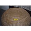 Image 3 : LARGE WOVEN ROUND COFFEE TABLE