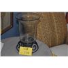 Image 1 : HURRICANE CANDLE HOLDERS W/BLACK METAL BASE
