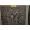 Image 3 : FRAMED INTAGLIO PRINT, "ANGELIC HAWAIIAN CONVERSATION (HEAVENLY HAWAIIAN CONVERSATION)"; SIGNED JULI