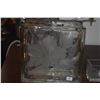 Image 2 : ETCHED BLOCK VASE & ETCHED CANDLE HOLDER (2 PCS)