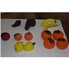 Image 3 : MURANO GLASS FRUITS IN BASKET (13 PCS)