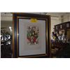Image 3 : FRAMED COLOR LITHOGRAPH TITLED "QUEEN OF CLUBS" FROM THE PLAYING CARDS SUITE BY SALVADOR DALI 20/150