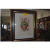 Image 4 : FRAMED COLOR LITHOGRAPH TITLED "QUEEN OF CLUBS" FROM THE PLAYING CARDS SUITE BY SALVADOR DALI 20/150