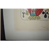 Image 6 : FRAMED COLOR LITHOGRAPH TITLED "QUEEN OF CLUBS" FROM THE PLAYING CARDS SUITE BY SALVADOR DALI 20/150