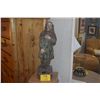 Image 1 : 26" 19TH CENTURY POLYCHROME WOOD CARVED STATUE