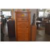 Image 1 : 7 DRAWER DRESSER CHEST (31" X 21 1/2" X 64 3/4")