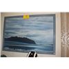Image 2 : FRAMED OIL ON CANVAS, "KANEOHE BAY"; SIGNED DIETER RUNGE (38 3/4" X 26 1/2")