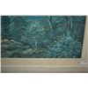 Image 4 : FRAMED OIL ON CANVAS, MOONLIT SEASCAPE; SIGNED CHAPMAN (41" X 28 1/2")