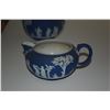 Image 7 : ANTIQUE WEDGWOOD CREAMERS, SUGAR BOWL, SUGAR SHAKER & BOWLS (6 PCS)