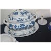 Image 2 : BLUE DANUBE PLATE, BOWLS, GRAVY BOAT & TUREEN, "BLUE ONION" PATTERN (17 PCS)