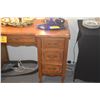 Image 2 : VINTAGE FRENCH PROVINCIAL STYLE VANITY DESK W/7 DRAWERS (50" X 19" X 30")