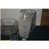 Image 2 : MIXED LOT: VASES, BOWL & CANDLE HOLDERS (9 PCS)