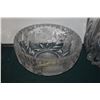 Image 4 : MIXED LOT: VASES, BOWL & CANDLE HOLDERS (9 PCS)