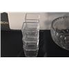 Image 5 : MIXED LOT: VASES, BOWL & CANDLE HOLDERS (9 PCS)