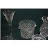Image 2 : COLLECTION OF WATERFORD CRYSTAL ICE BUCKET, 7" VASE, CREAMER, WINE BOTTLE COASTER & SPIRIT OF AMERIC