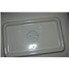 Image 5 : VINTAGE FRANCISCAN TIEMPO SQUARE SERVING DISH, RECTANGULAR SERVING DISH & 2 GRAVY BOATS IN STONE GRE