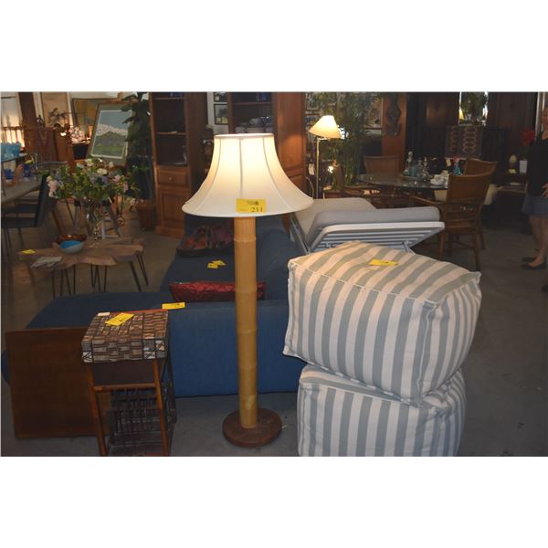 BAMBOO FLOOR LAMP (DOES NOT INCLUDE SHADE)