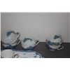 Image 2 : CHINA TEA CUPS & SANDWICH TRAY (11 PCS)