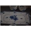 Image 3 : CHINA TEA CUPS & SANDWICH TRAY (11 PCS)