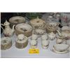 Image 1 : ROYAL COPENHAGEN FIRE BONE CHINA, FRIJENBORG PATTERN, SERVICE FOR 8 PLUS SERVING PIECES (68 PCS)