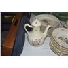 Image 3 : ROYAL COPENHAGEN FIRE BONE CHINA, FRIJENBORG PATTERN, SERVICE FOR 8 PLUS SERVING PIECES (68 PCS)