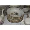 Image 4 : ROYAL COPENHAGEN FIRE BONE CHINA, FRIJENBORG PATTERN, SERVICE FOR 8 PLUS SERVING PIECES (68 PCS)