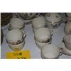 Image 8 : ROYAL COPENHAGEN FIRE BONE CHINA, FRIJENBORG PATTERN, SERVICE FOR 8 PLUS SERVING PIECES (68 PCS)