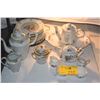 Image 1 : COLLECTION OF ASSORTED PLATES & TEA SETS (20 PCS)