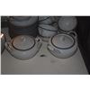 Image 5 : FUKAGAWA ARITA CHINA PLATES, BOWLS, TEA CUPS, SAUCERS, SERVING PIECES, GRAVY BOAT & TEA SET (77 PCS)