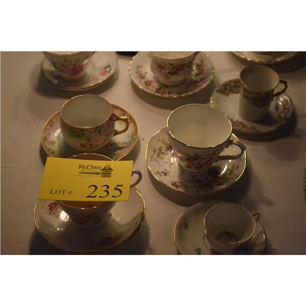CUPS & SAUCERS (24 PCS)