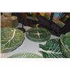 Image 2 : COLLECTION OF CABBAGE PLATES, BOWLS, PLATTER & VINTAGE BARDELLO PINHEIRO RABBIT BOWL (7 PCS)