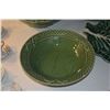 Image 4 : COLLECTION OF CABBAGE PLATES, BOWLS, PLATTER & VINTAGE BARDELLO PINHEIRO RABBIT BOWL (7 PCS)