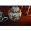 Image 2 : ANTIQUE CHINESE BONE SCRIMSHAW OPIUM BOX, CHINESE PORCELAIN GOD OF LONGEVITY TEAPOT & CHINESE PORCEL